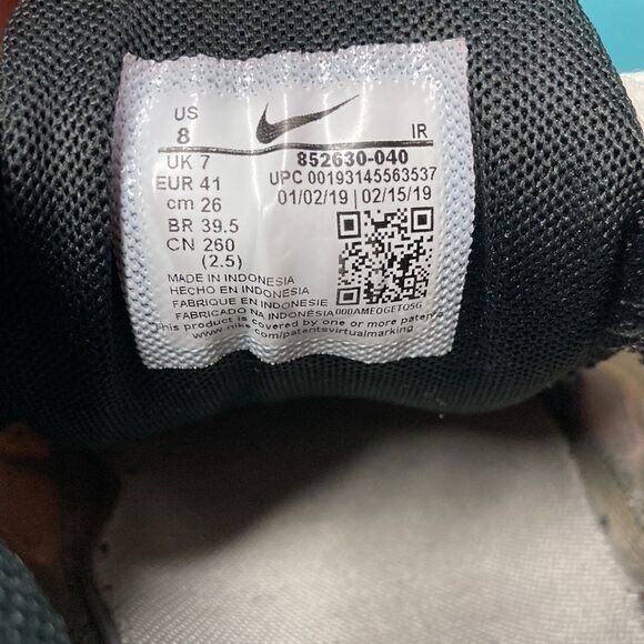 Nike Air Max Plus “Tiger” Orange Sneakers 852630-040 US Mens Size 8 / 41 EU - Picture 5 of 16